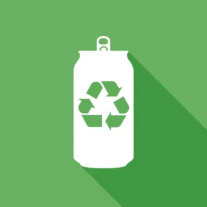 Recycle Soda Can Icon stock illustration